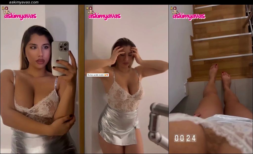 Eski Tff Hakemi Elif Karaaslan’ın instagram abonelik videoları